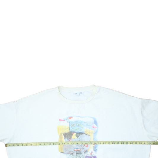 Womens UK Size 2XL Disney White Pullover Sweatshirt