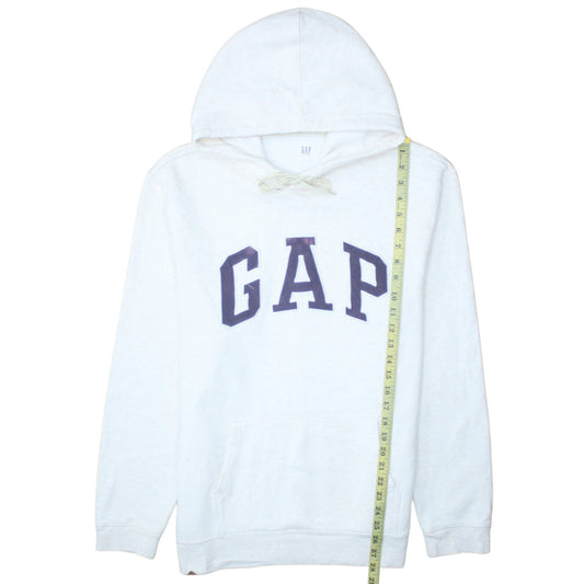 Womens UK Size L Gap White Pullover Hoodie