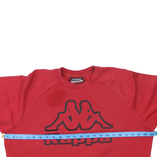 Mens UK Size M Kappa Red Pullover Sweatshirt