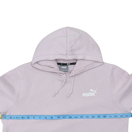 Womens UK Size M PUMA Purple Pullover Hoodie