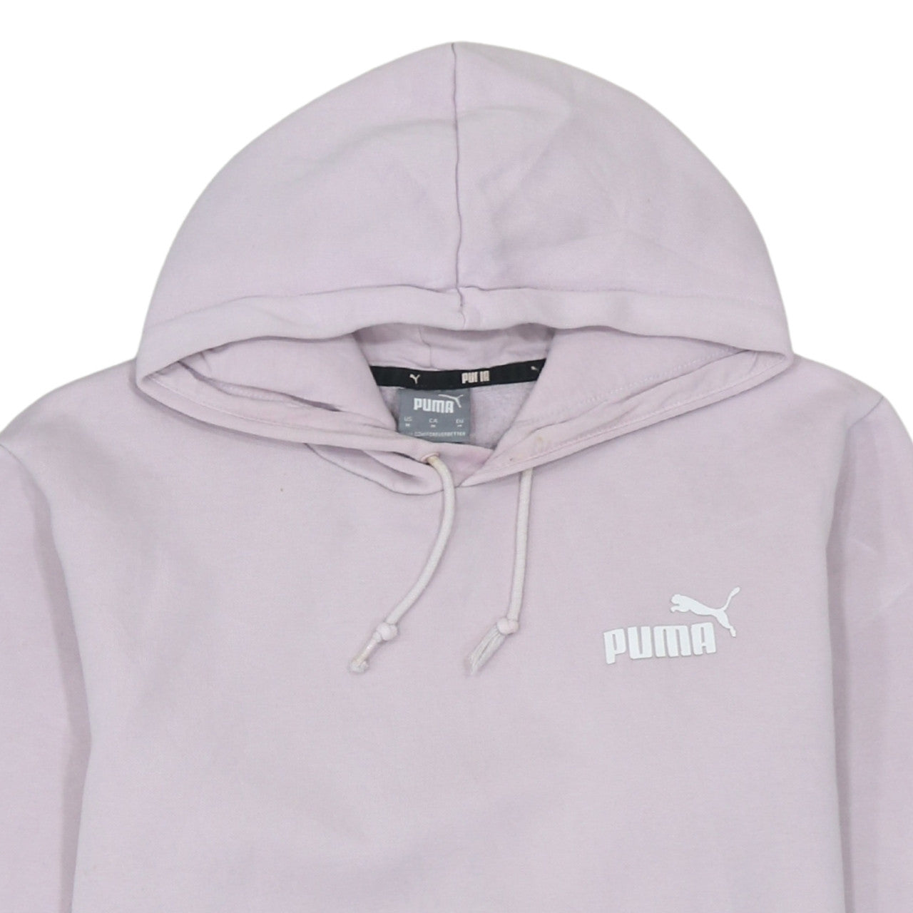 Womens UK Size M PUMA Purple Pullover Hoodie