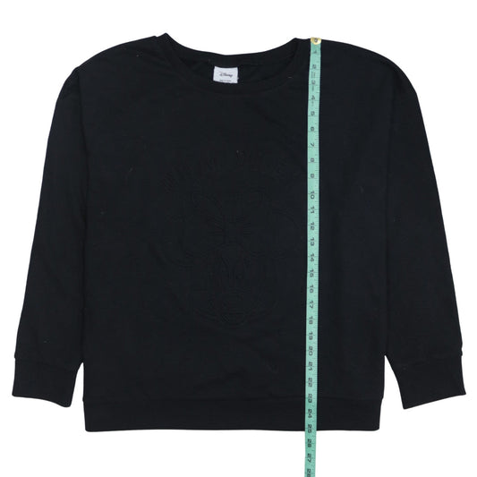 Womens UK Size 20 Disney Black Pullover Sweatshirt