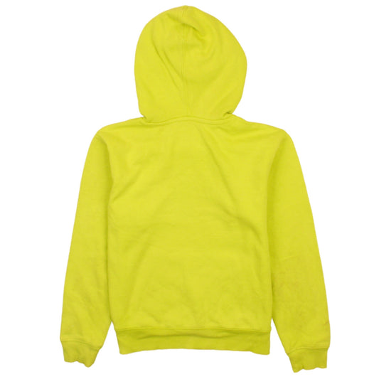 Womens UK Size L Champion Yellow Pullover Hoodie