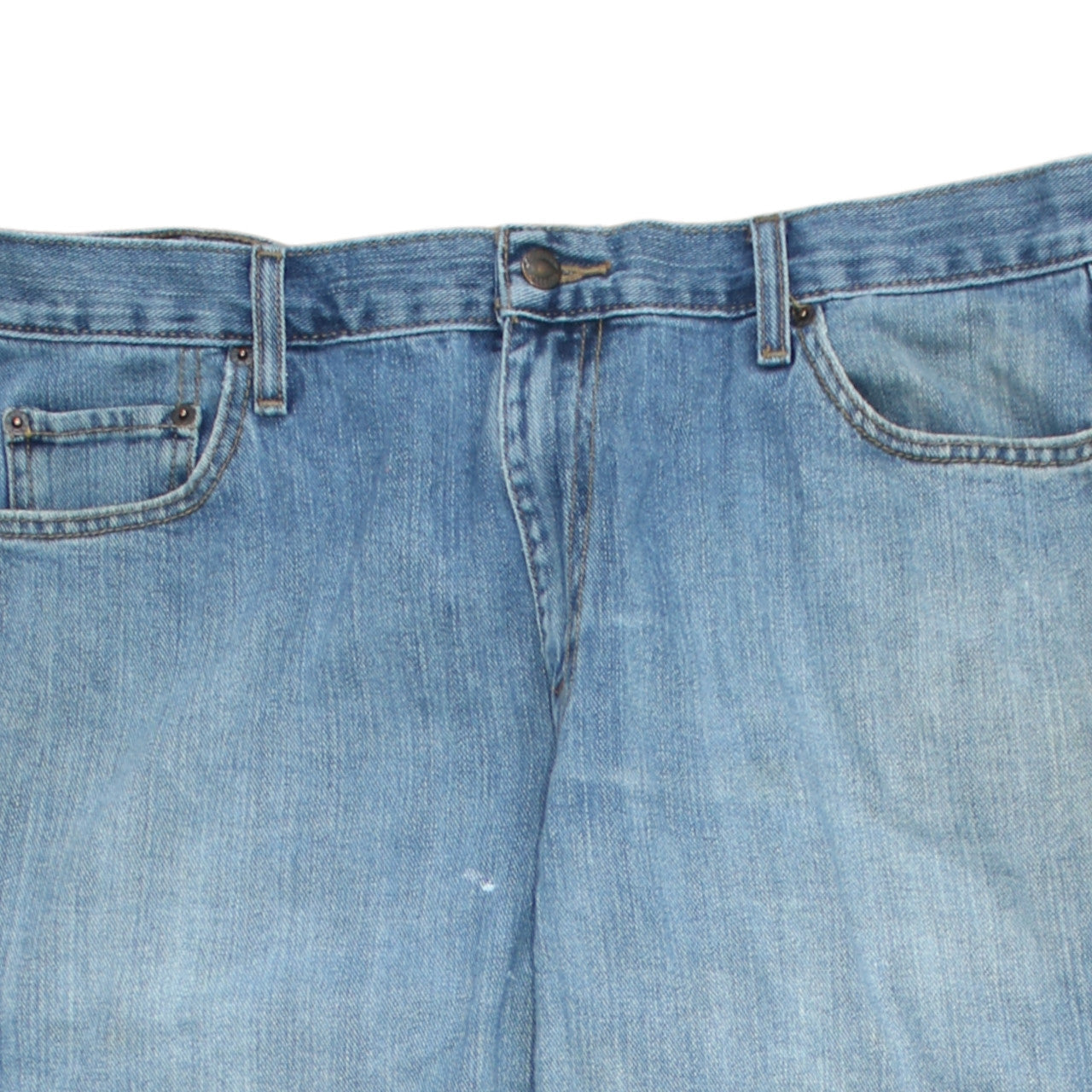 Mens UK Size L Levi Strauss & Co Regular Fit Straight Blue Jeans