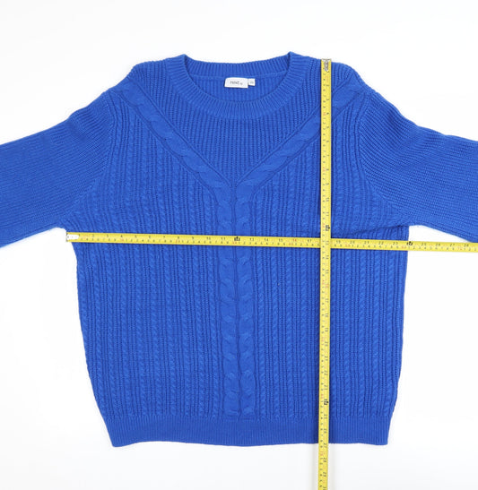Womens UK Size 20 NEXT Blue Pullover Jumper