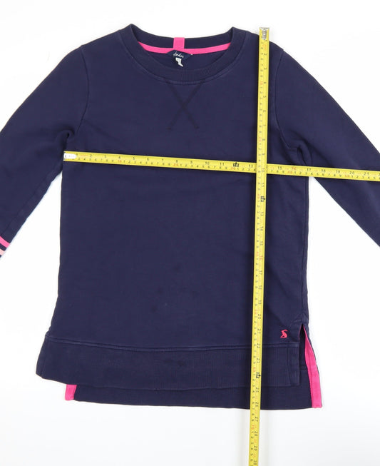 Womens UK Size 8 Joules Blue Pullover Jumper