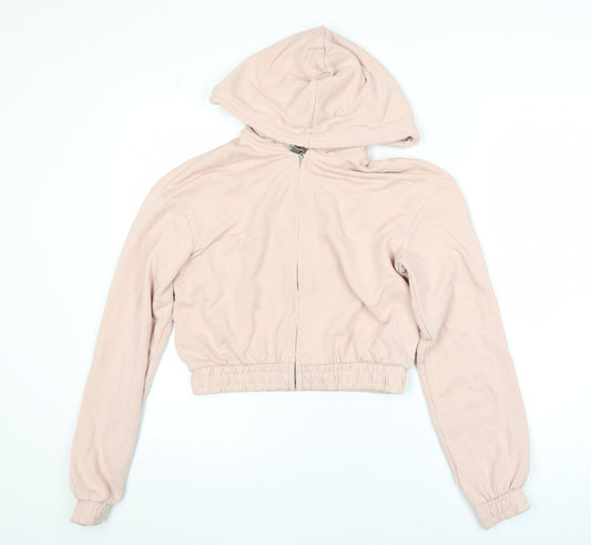 Womens UK Size 12 H&M Pink Basic Jacket