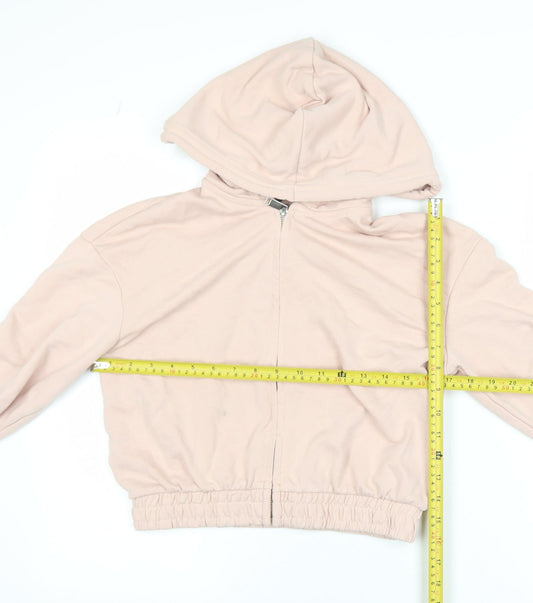 Womens UK Size 12 H&M Pink Basic Jacket