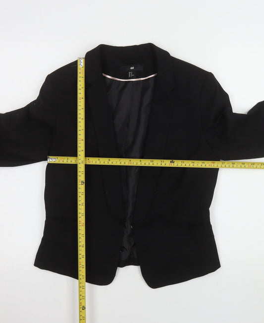 Womens UK Size 12 H&M Regular Black Blazer