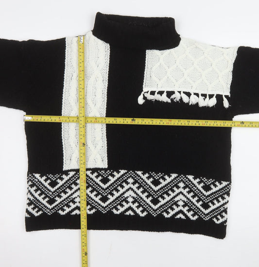 Womens UK Size 14 Select Black Pullover Jumper