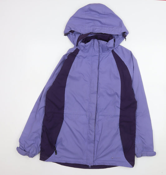 Womens UK Size 12 Peter Storm Purple Rain Coat