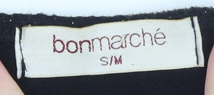 Womens UK Size S Bonmarché Black Cardigan Jumper