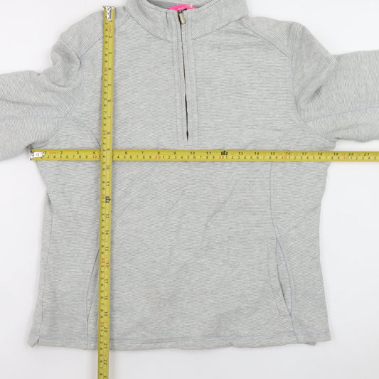 Womens UK Size 10 Marks and Spencer Grey Pullover Sweatshirt