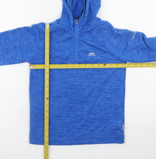 Boys UK Size 9-10 Years Trespass Blue Pullover Hoodie