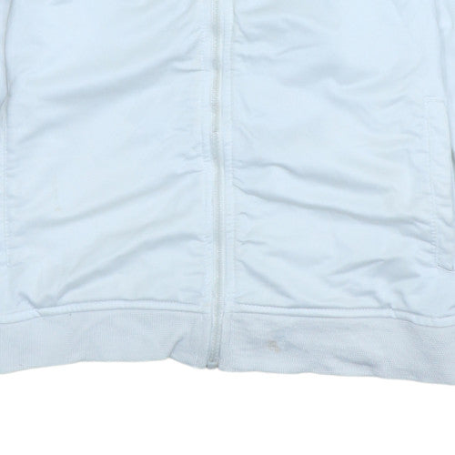 Boys UK Size L PUMA White Track Jacket