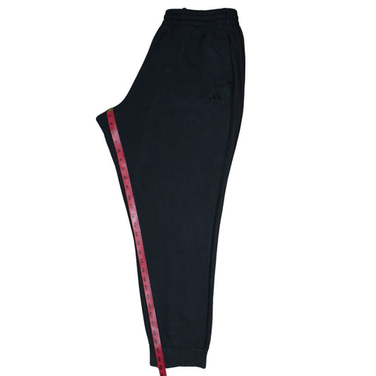 Mens UK Size XL adidas Regular Fit Jogger Black Trousers
