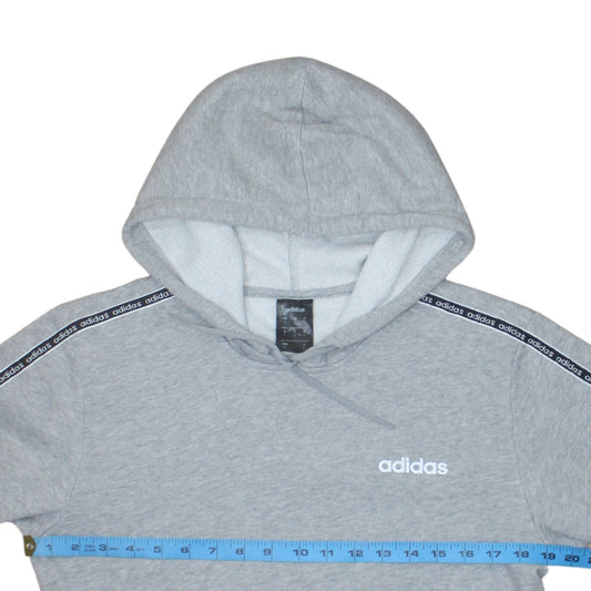 Mens UK Size S adidas Grey Pullover Hoodie