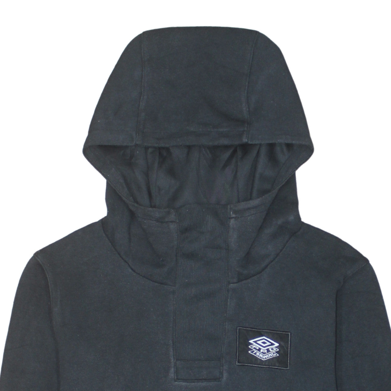 Mens UK Size L Umbro Black Pullover Hoodie