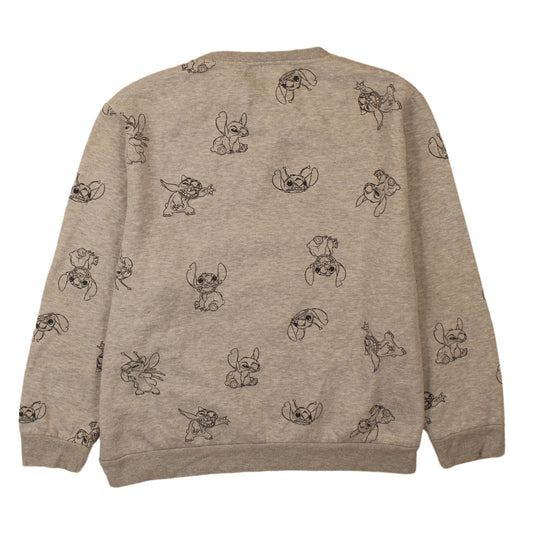 Womens UK Size XL Disney Grey Pullover Sweatshirt