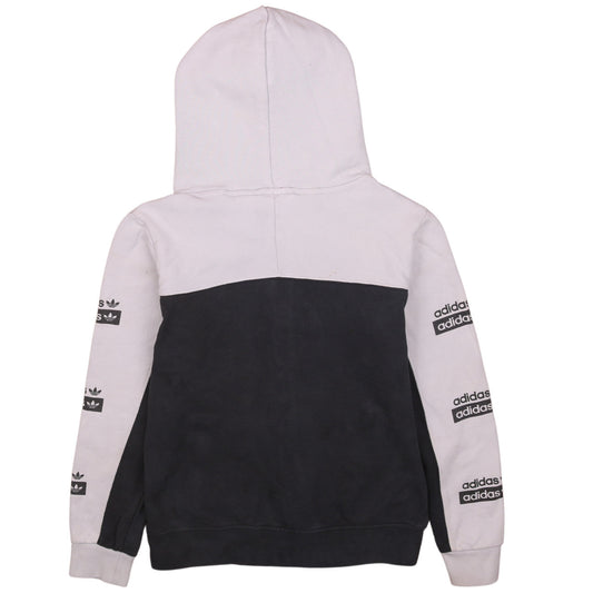 Womens UK Size 10 adidas Multicoloured Full Zip Hoodie