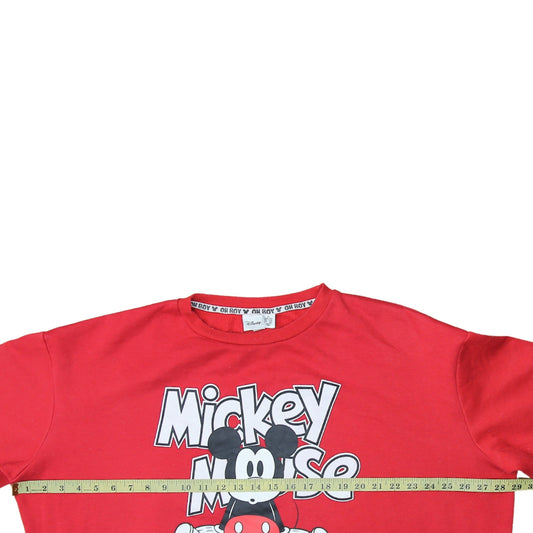 Womens UK Size XL Disney Red Pullover Sweatshirt