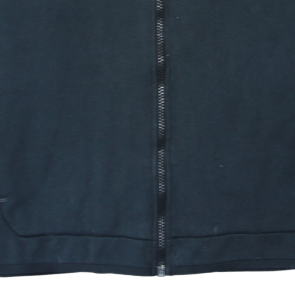 Additional view of Nike boys’ black xl full zip fleece hoodie with logo and hood