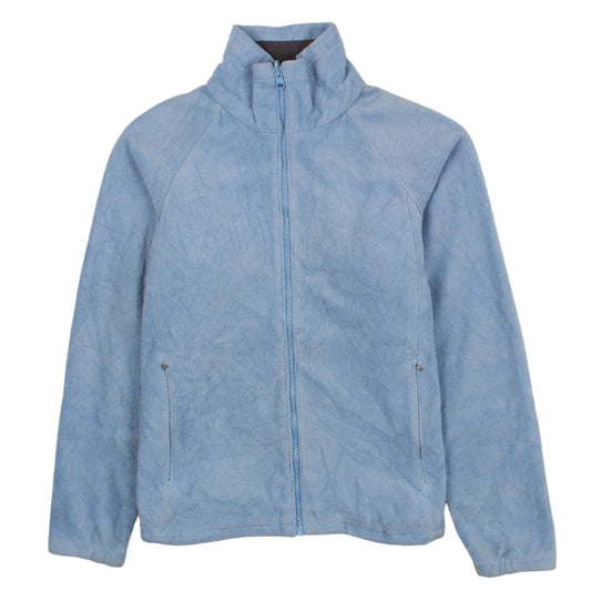 Columbia Womens Blue Fleece Full Zip Jacket Size S Outdoor