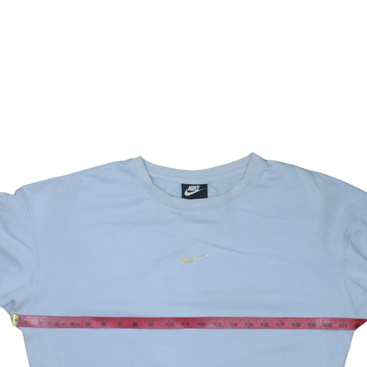 Womens UK Size XS Nike Blue Pullover Sweatshirt