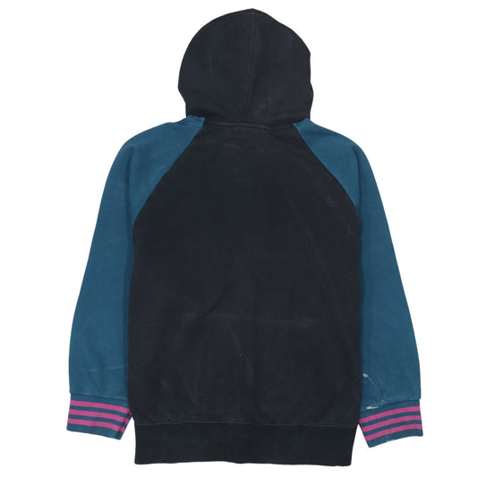 Womens UK Size 10 adidas Black Pullover Hoodie