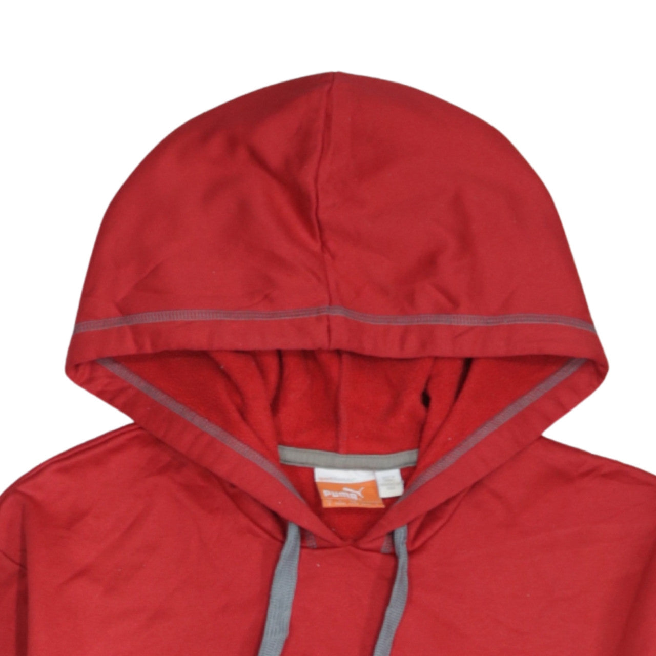Mens UK Size S PUMA Red Pullover Hoodie