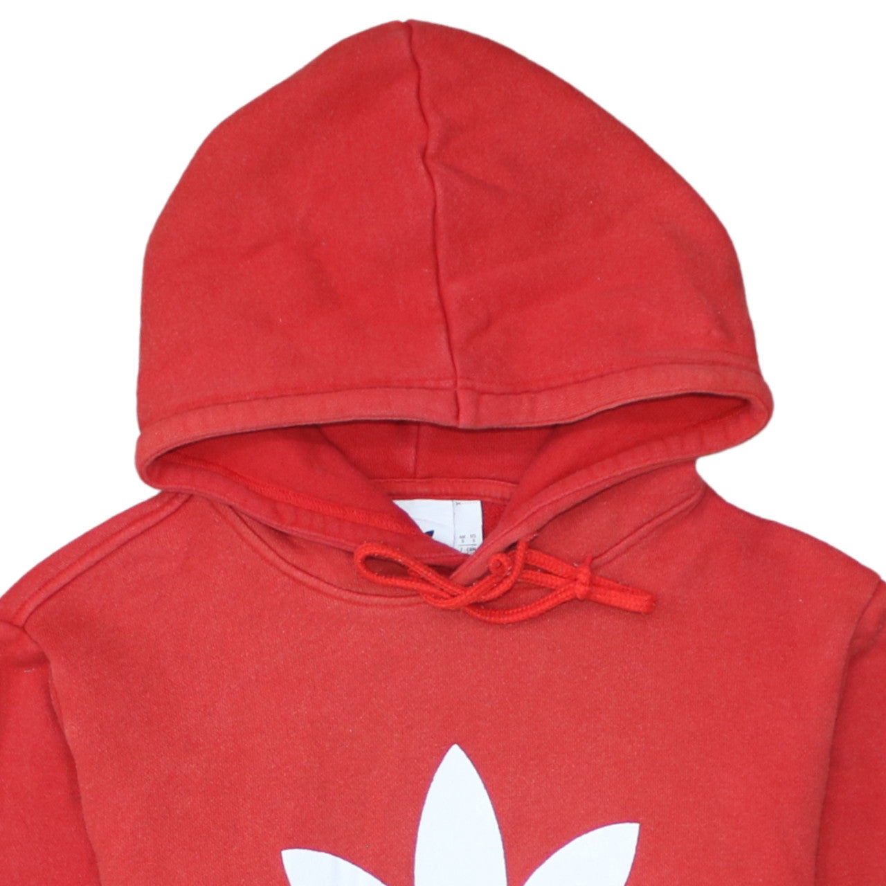Mens UK Size S adidas Red Pullover Hoodie