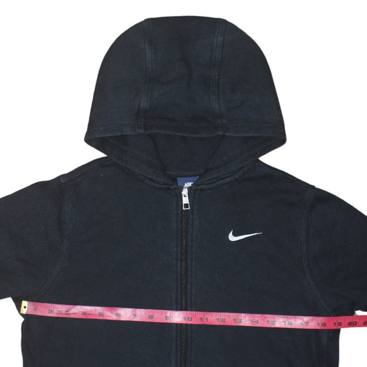 Boys UK Size 13-15 Years Nike Black Full Zip Hoodie