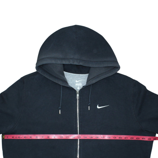 Mens UK Size XL Nike Black Full Zip Hoodie