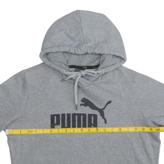 Womens UK Size XL PUMA Grey Pullover Hoodie