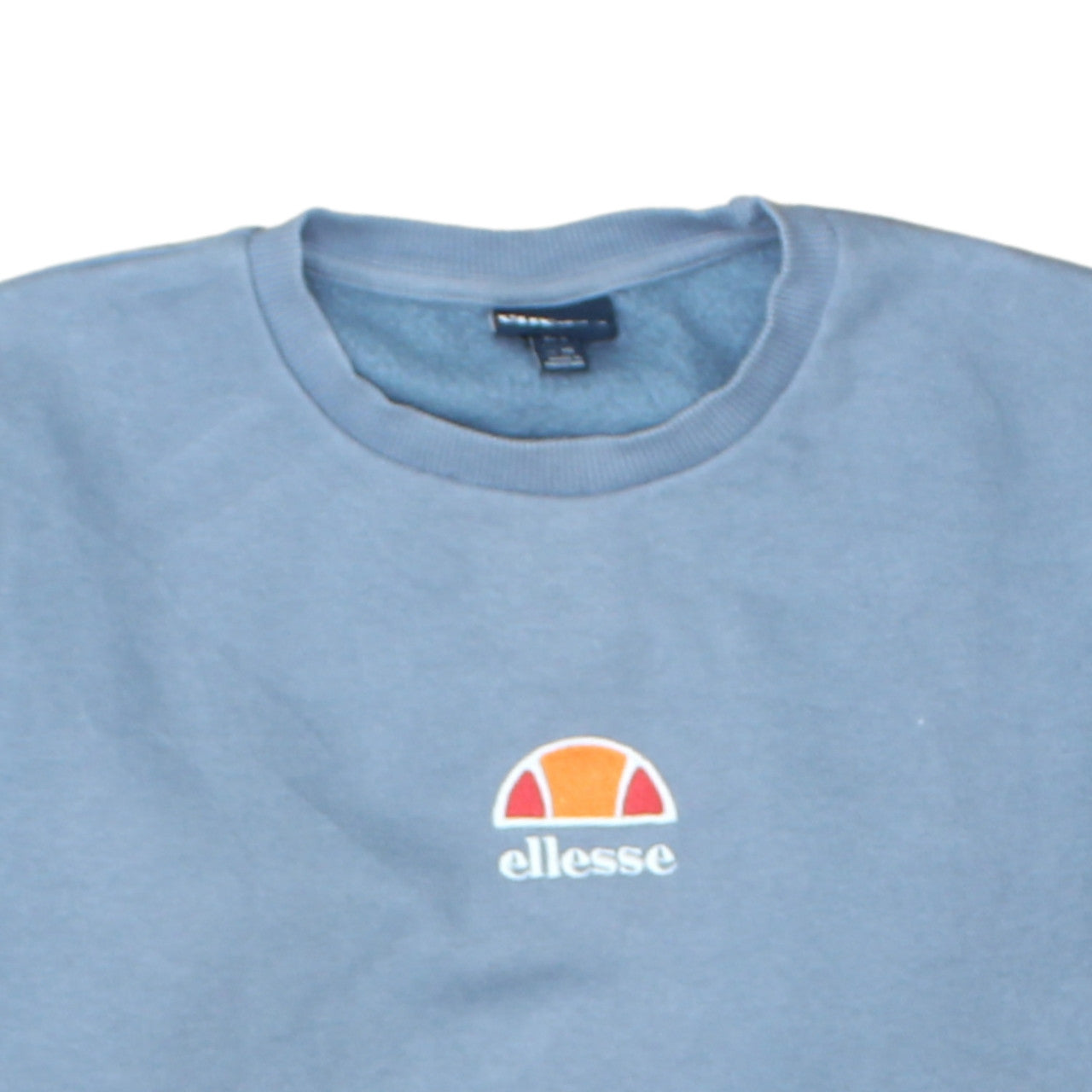 Womens UK Size 10 ellesse Blue Pullover Sweatshirt