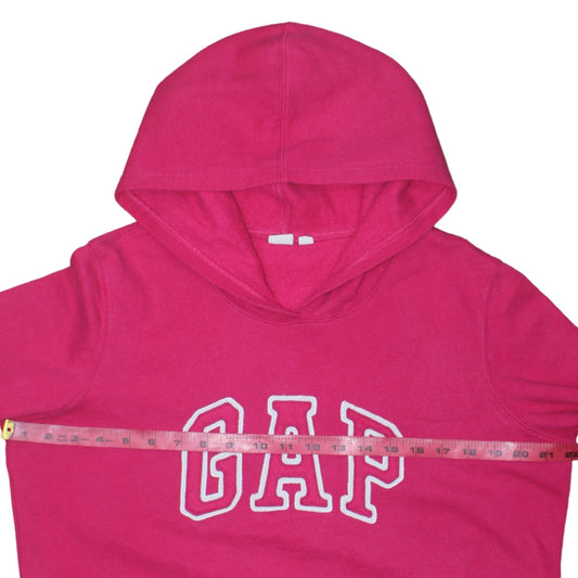 Womens UK Size L Gap Pink Pullover Hoodie