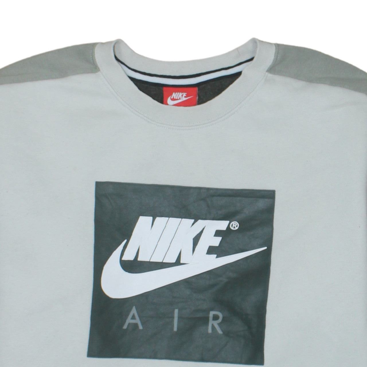 Mens UK Size M Nike Grey Pullover Sweatshirt