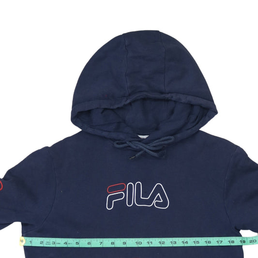 Womens UK Size S FILA Multicoloured Pullover Hoodie