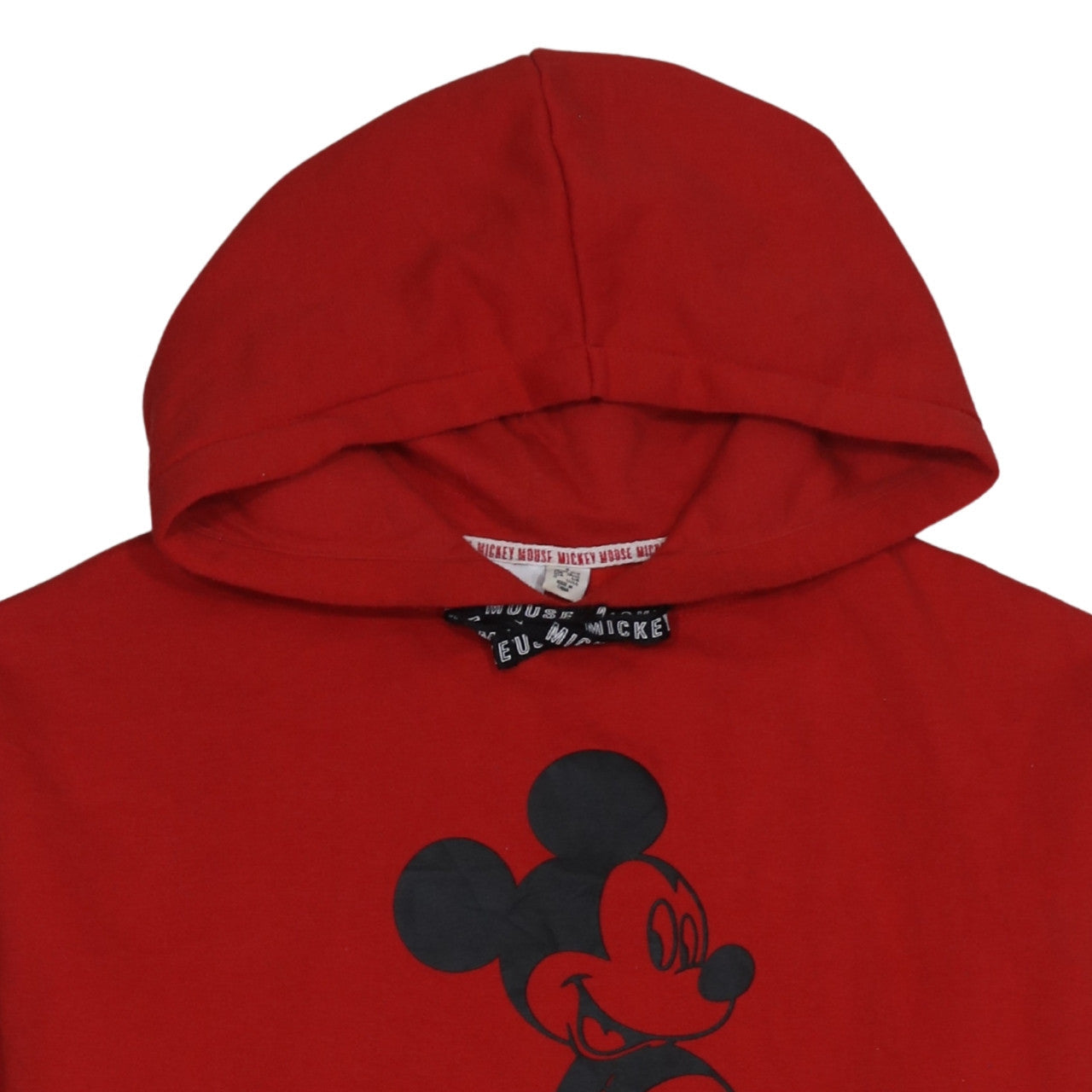 Womens UK Size 10/12 Disney Red Pullover Hoodie