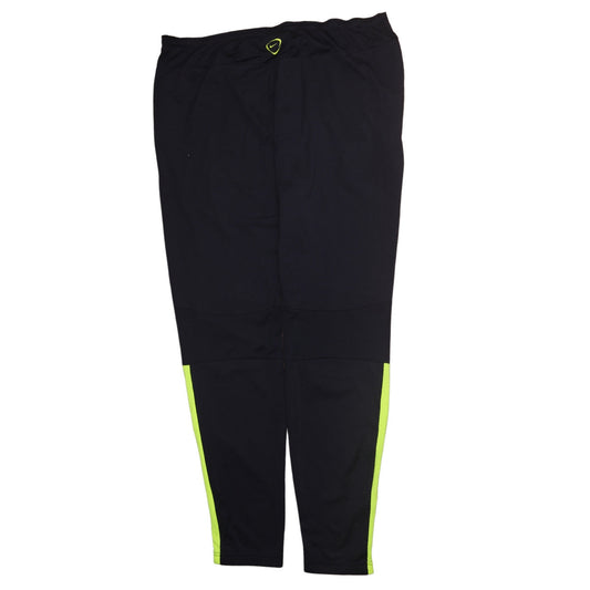 Nike Men’s Black Dri-FIT FCB Track Pants L Slim Tapered Quick Dry
