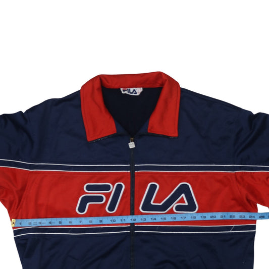 Mens UK Size L FILA Blue Gym & Training Running & Jogging Walking Jacket