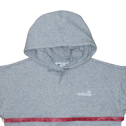 Womens UK Size XS adidas Grey Pullover Hoodie