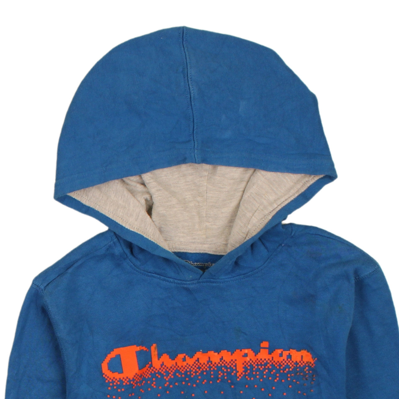 Boys UK Size L Champion Blue Pullover Hoodie