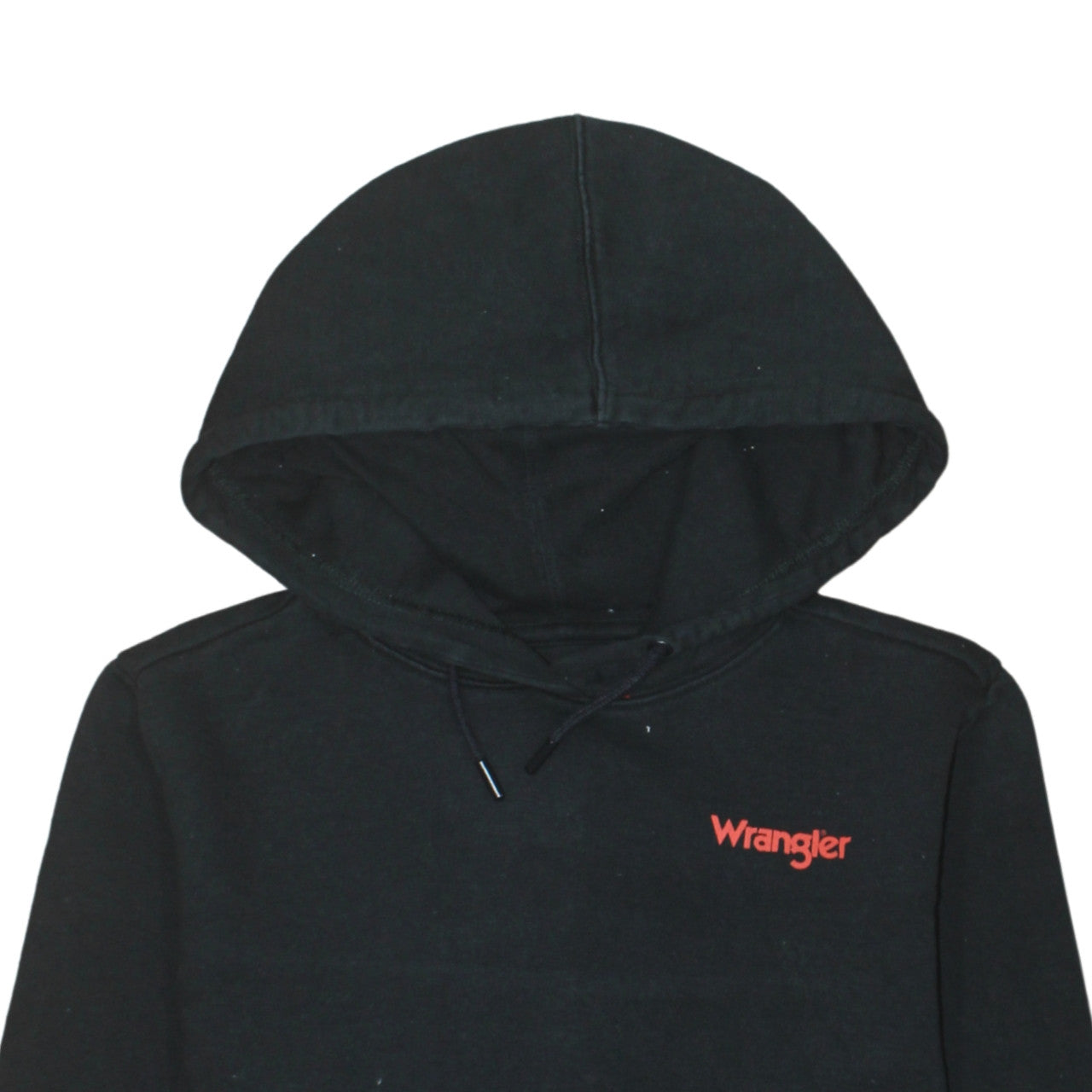 Womens UK Size S Wrangler Black Pullover Hoodie
