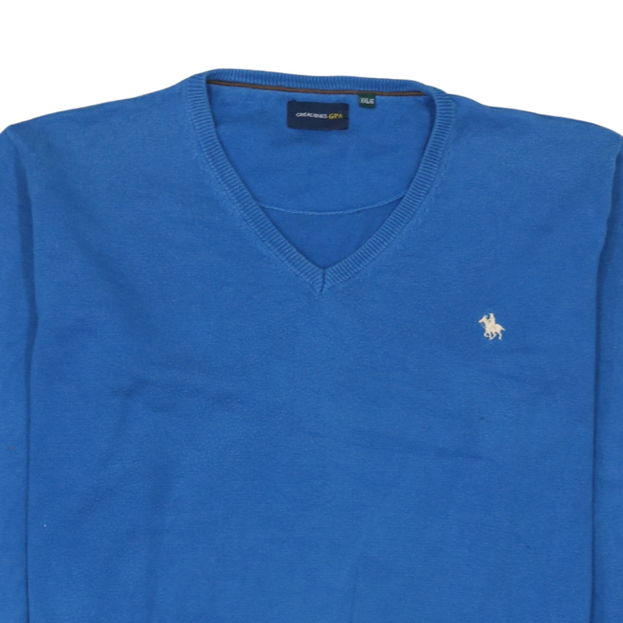 Mens UK Size 2XL Creaciones GPA Blue Pullover Jumper