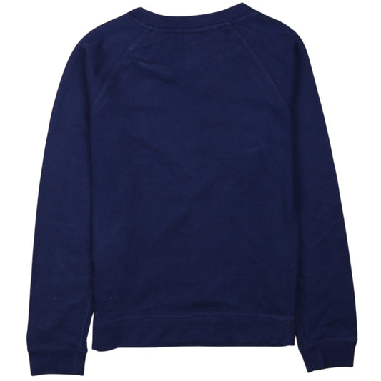 Womens UK Size XS Levi's Blue Pullover Sweatshirt