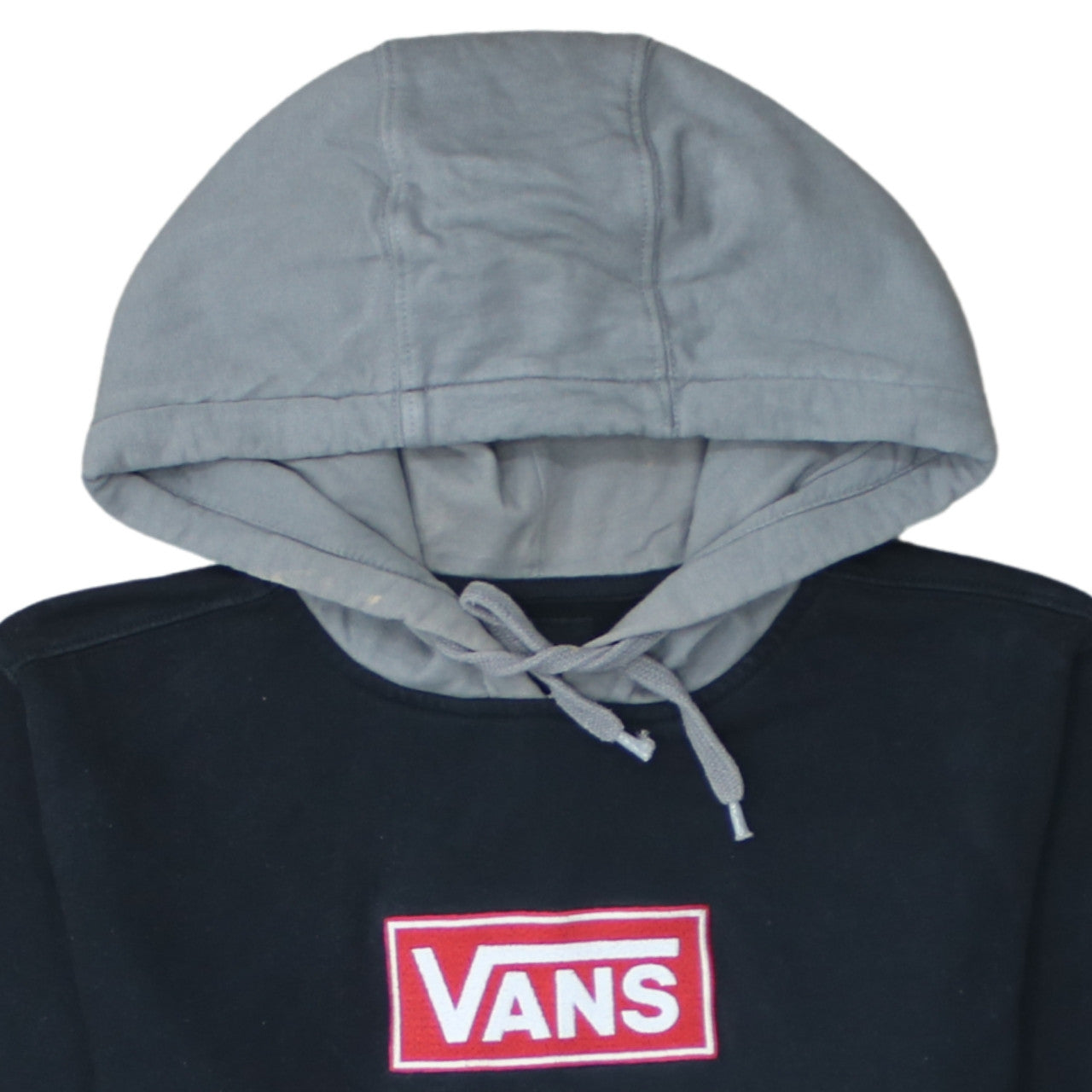 Mens UK Size XS VANS Black Pullover Hoodie