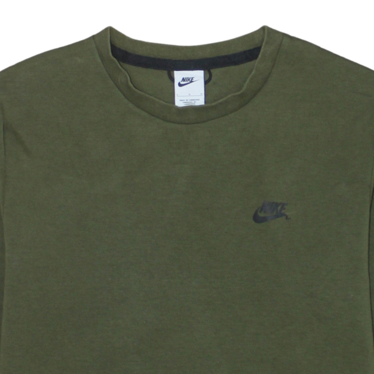 Mens UK Size L Nike Green Pullover Sweatshirt