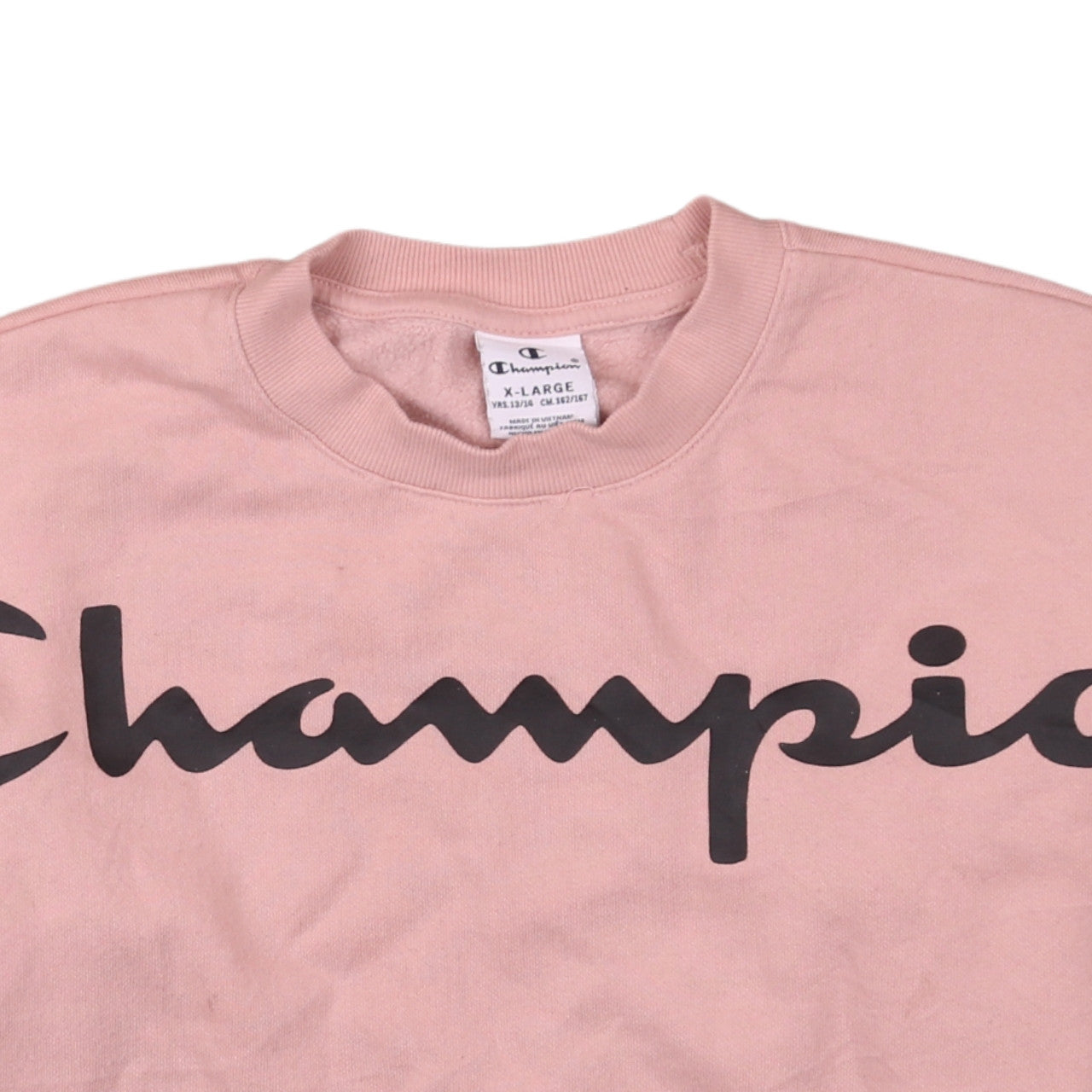 Boys UK Size 13-14 Years Champion Pink Pullover Sweatshirt