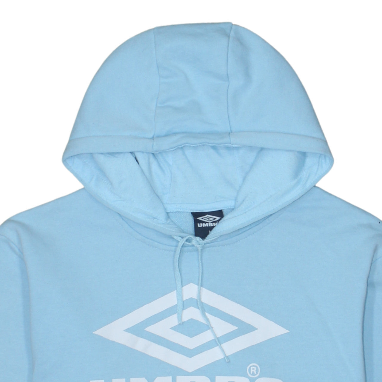Mens UK Size M Umbro Blue Pullover Hoodie